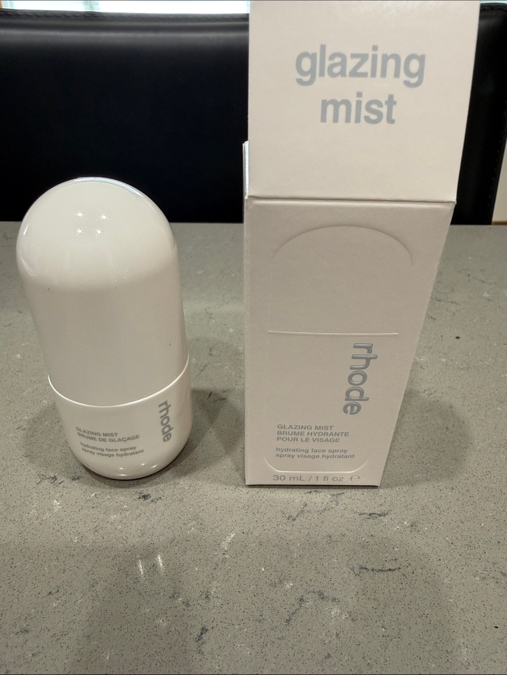 RHODE Glazing Mist Hydrating Face Spray Travel Size  new/unopened